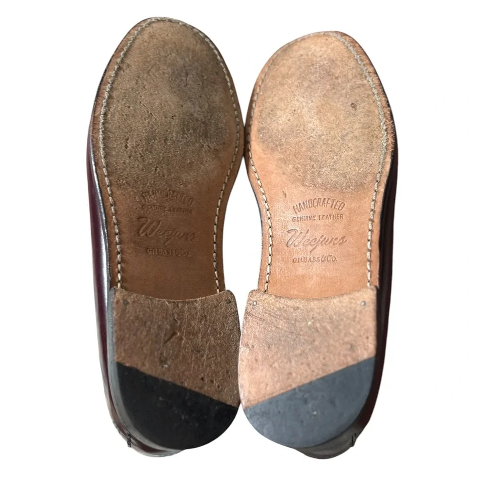 G.H. Bass WEEJUNS Limited 75th Anniversary KNOX two tone loafers sz 10.5D